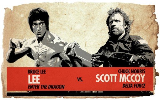 Ultimate Action-Hero Showdown: Lee vs. Scott McCoy