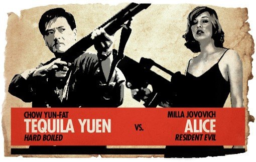 Ultimate Action-Hero Showdown: Tequila Yuen vs. Alice