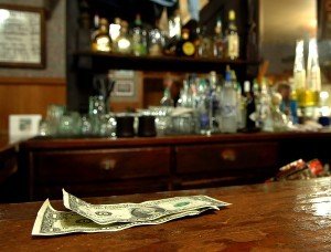 bigstock Tip Money On The Bar 1668540