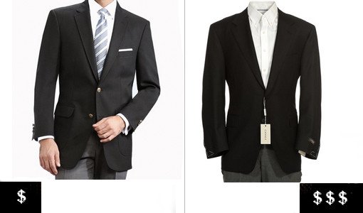 how to pick out a men's blazer basic black