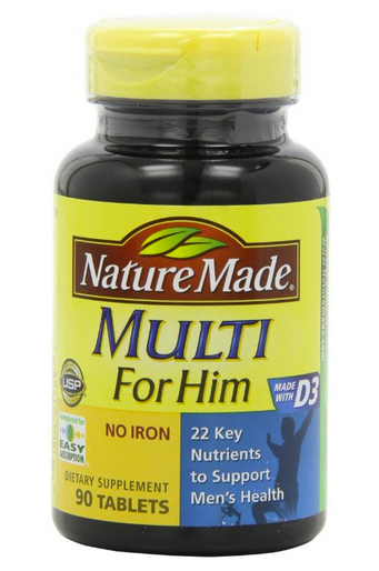 best multivitamin for men Nature Made Multi For Him