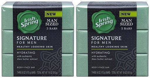 irish spring hydrate best bar soaps for men