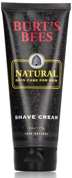 best face products for men shave cream burt's bees