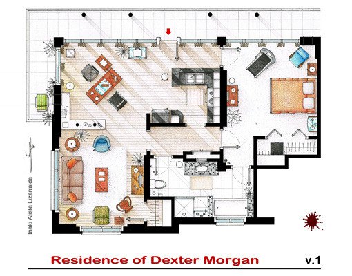 Dexter's apartment