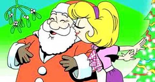 demented christmas songs kiss santa