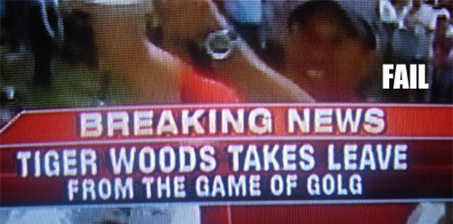 hilarious news fails golf