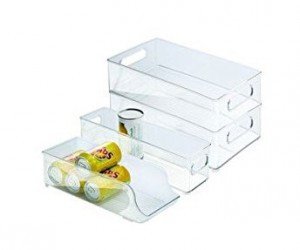 interdesign bins organize fridge