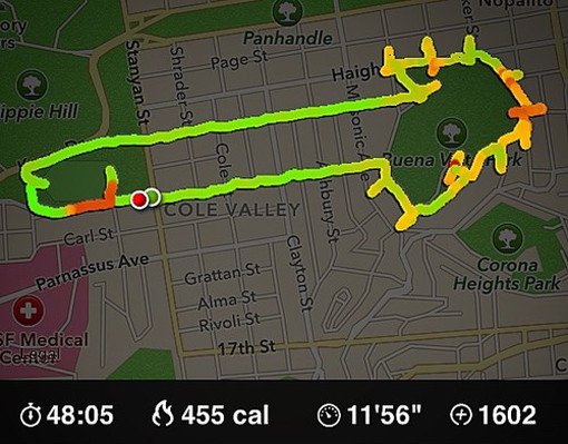 Photos: Runner Uses Nike+ App To Draw Enormous Dicks