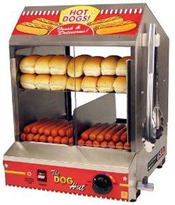 7 Essential Tailgating Supplies For tailgaters Dog Hut Hotdog Steamer and Merchandiser