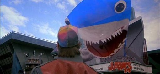 jaws easter egg back to the future two