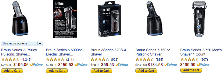 amazon deal shavers