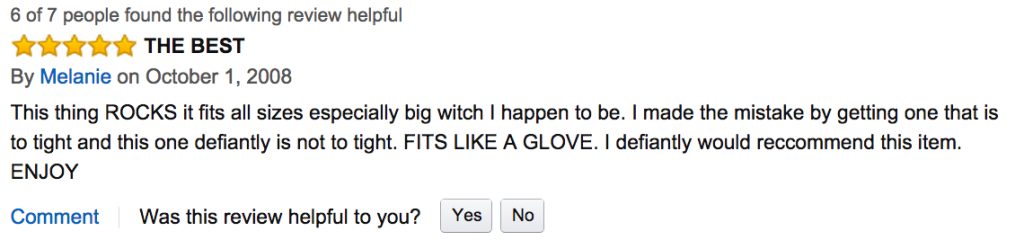 Reading Amazon.com Reviews of Male Sex Toys Was More Fun Than We Imagined