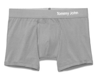 tommy john undies cool trunk grey