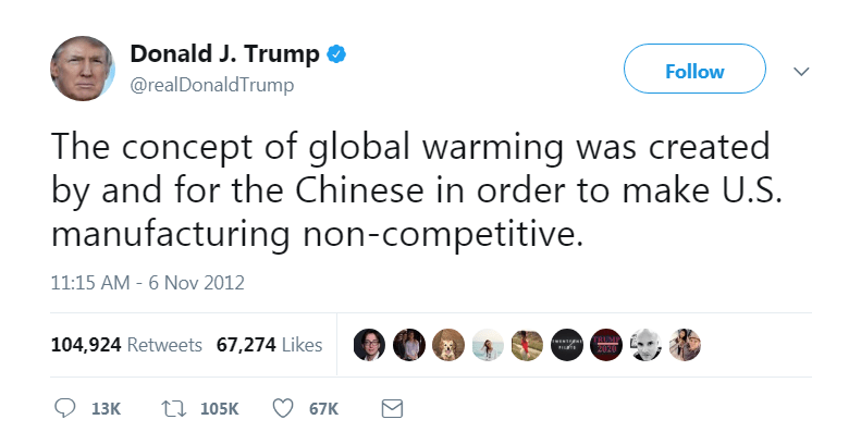 global warming chinese