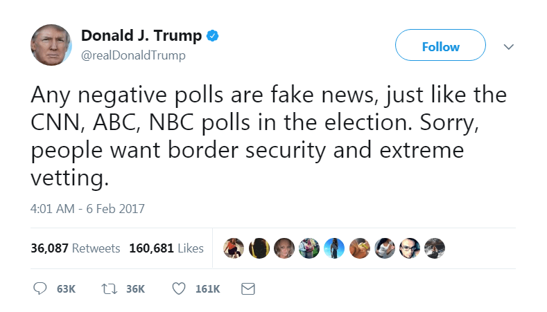 tweet fakenewsnegpolls